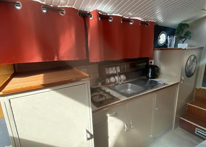 Апартаменты Les Pichies, Bateau Insolite, Le Nathalie Nath Saint-Leger-sur-Vouzance